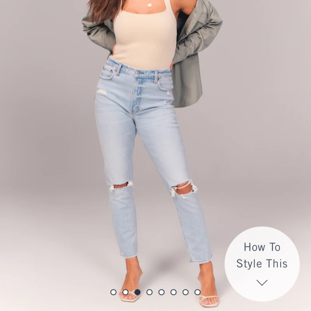Abercrombie & Fitch High Rise Skinny Jeans